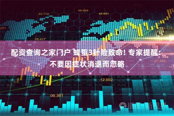 配资查询之家门户 蜂蜇3针险致命! 专家提醒: 不要因症状消退而忽略